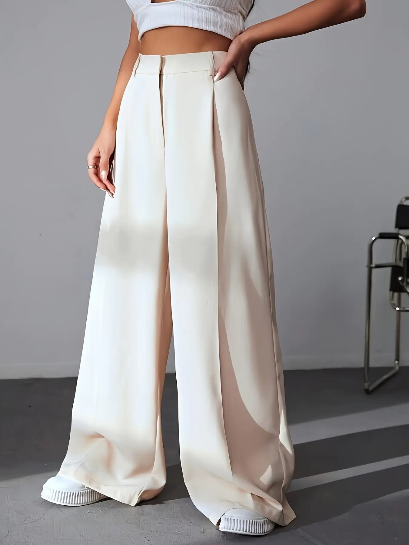 Wide Leg Slimming Pants