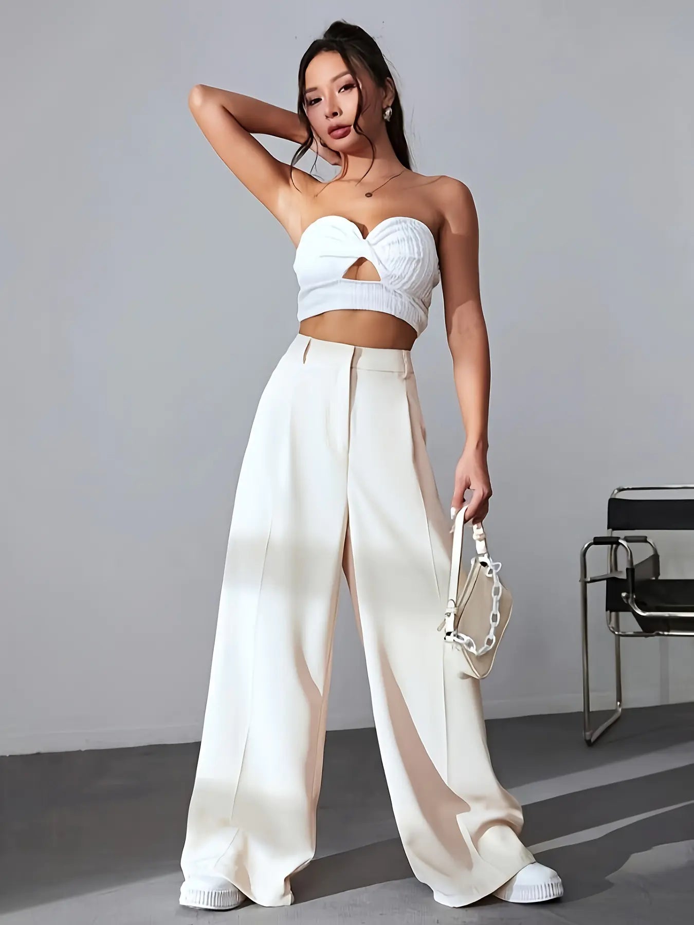 Wide Leg Slimming Pants