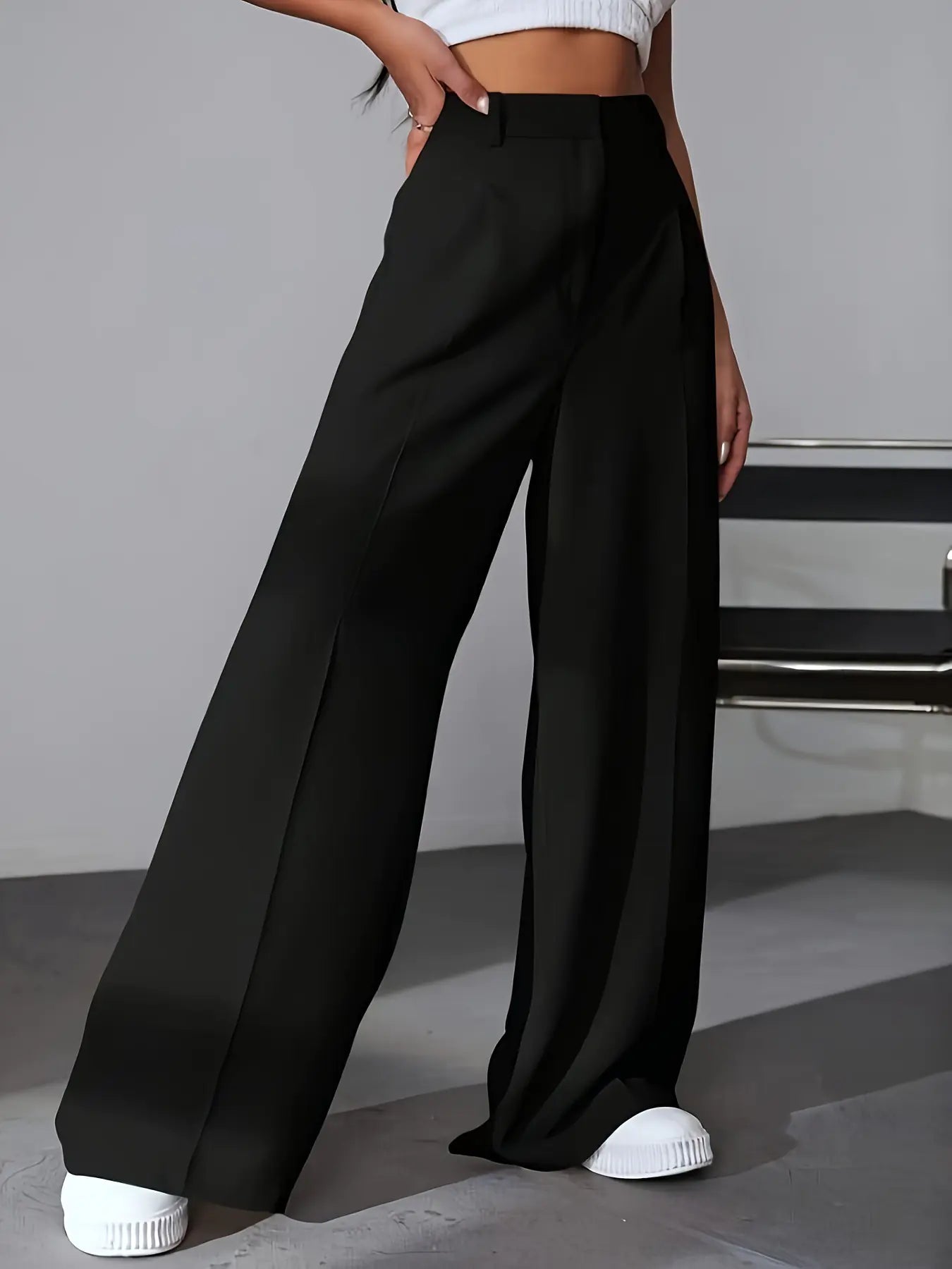 Wide Leg Slimming Pants